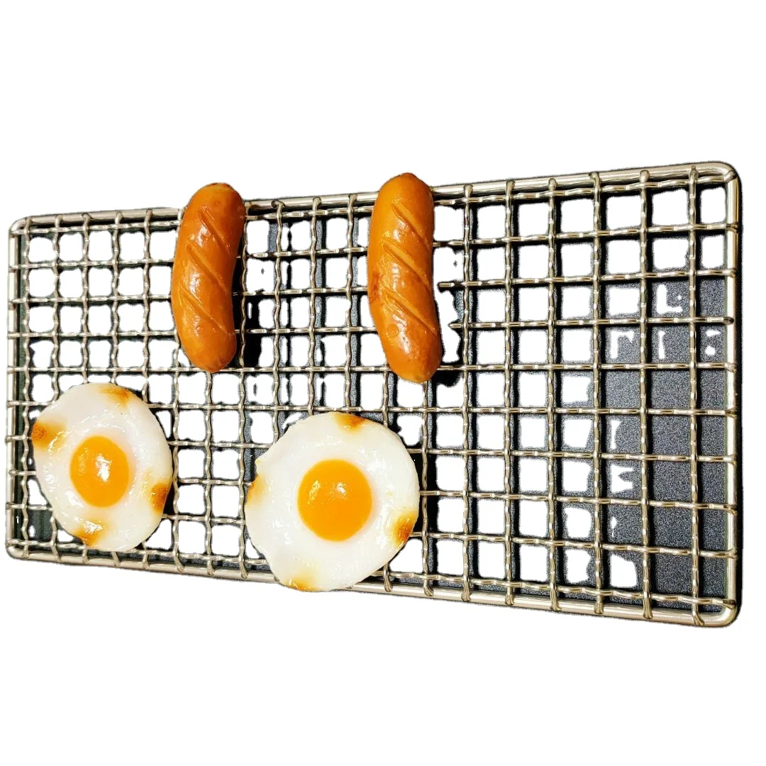 Оптовая продажа жаркое из нержавеющей стали гриль-гриль проволочный сетчатый лоток