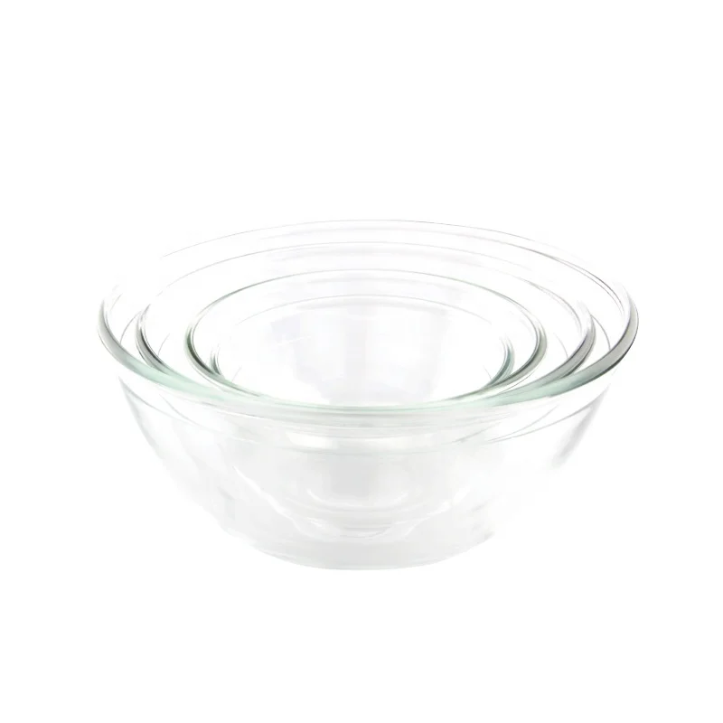 Oven microwave safe large glass mixing bowl salad bowl Mixing food bakeware cake making mixing tools
