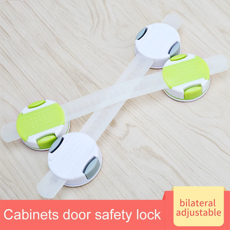 
Adjustable ABS baby children kids cabinet safety lock set, proof Cabinet Locks with 3M Adhesive,Appliances Fridge and Oven 