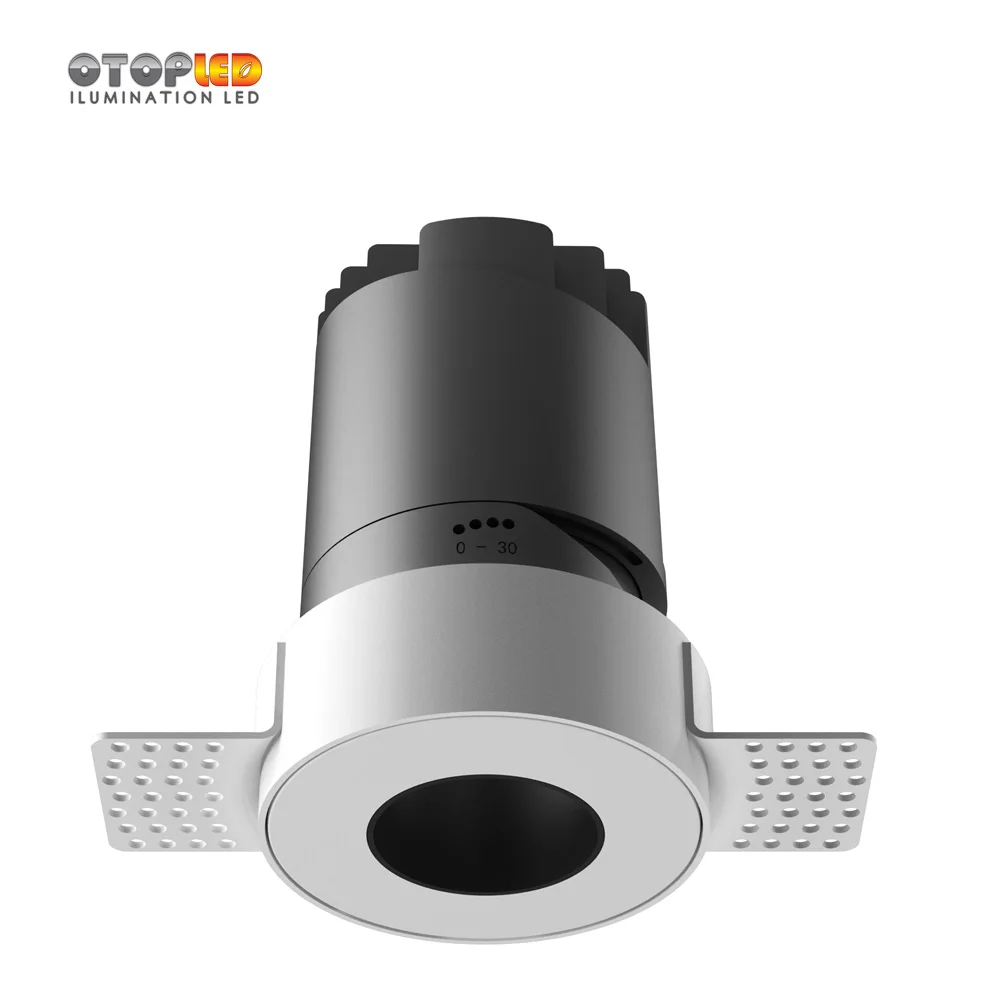 12W adjustable trimless led downlight solution  modern downlight