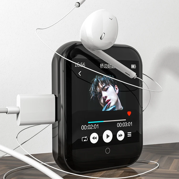 Top Sale Ruizu M8 Mp3 High Sound Quality Portable Lcd Screen 8GB16GB Wireless Blue Tooth and Speakers Mp3 player