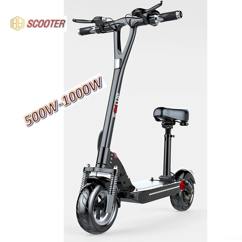 HX21 10 дюймов 500 Вт 1000 ватт длинная дистанция hiboy skuter электрический скутер светодиодный свет