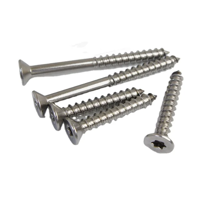 Stainless Steel wood thread Torx  T-25 Drive head Deck Screws