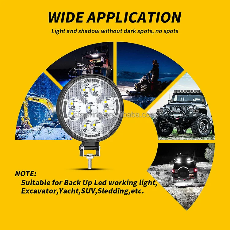 best price 3Inch Round With DRL Led Strobe Flash Fog Lamp Combo Beam Offroad SUV 4WD Truck Cars Work Light
