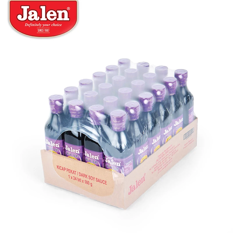 Вкусный темный соевый соус премиум-класса 500 г изготовлен из качественных соевых бобов вместе с смесь карамельной глазури