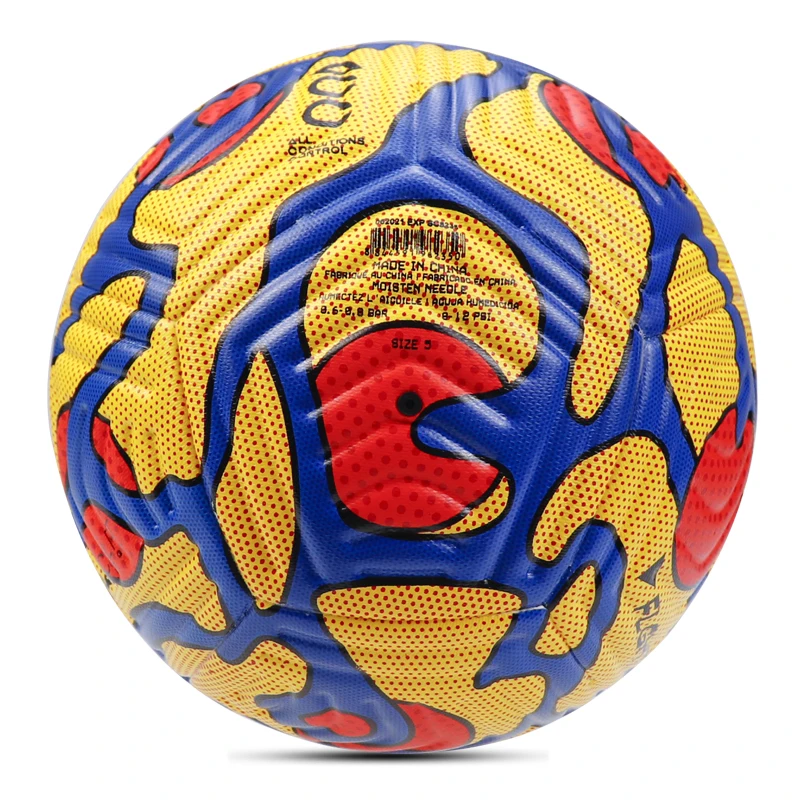 The Best Quality Football Competition Stander Customized Size 5 PU Thermal Bonded Soccer Ball