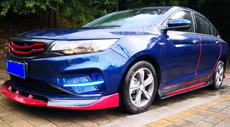 Suit for of the Exhaust Net Tail in Front Lip and Back Side Skirt Geely Dihao Gl From 2018 20 Free Shipping Cisang
