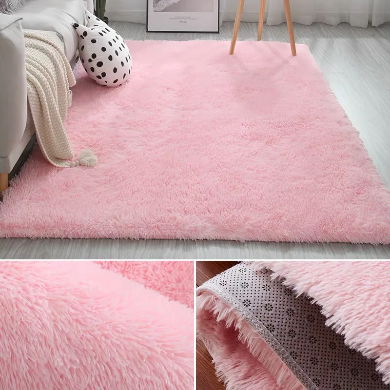  Area rug and Fluffy Carpet Rugs living room floor