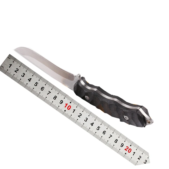 OEM High Quality Custom Popular Design EDC Outdoor Fixed Blade Knives Tactical camping Pocket knife with Sheath