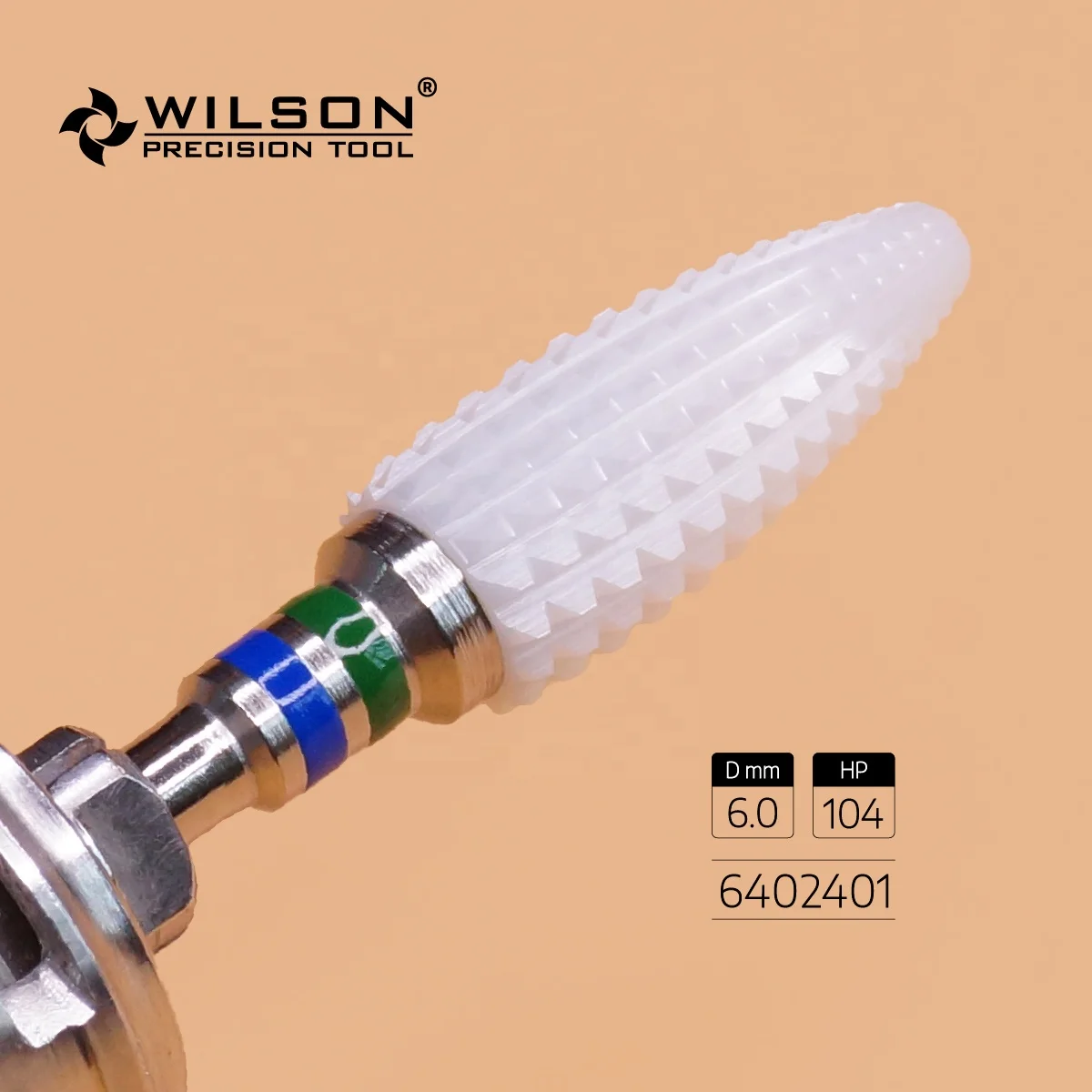 6402401 Popular Styles White Ceramic -  Zirconia Ceramic Burs / Dental bur Used For Acrylic/Plaster