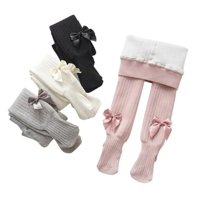 Wholesale winter baby legging korea design kids girls pantyhose children socks tights