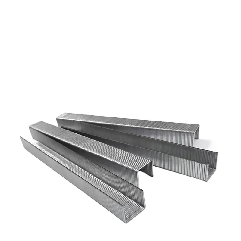 Hot selling carbon steel customized durable Galvanized Upholstery 8016 staples gun