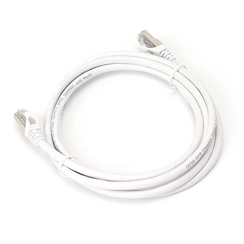 Ethernet RJ45 cable SSTP CAT6A Shielded Copper Cable Network Patch Cord cat6 cable