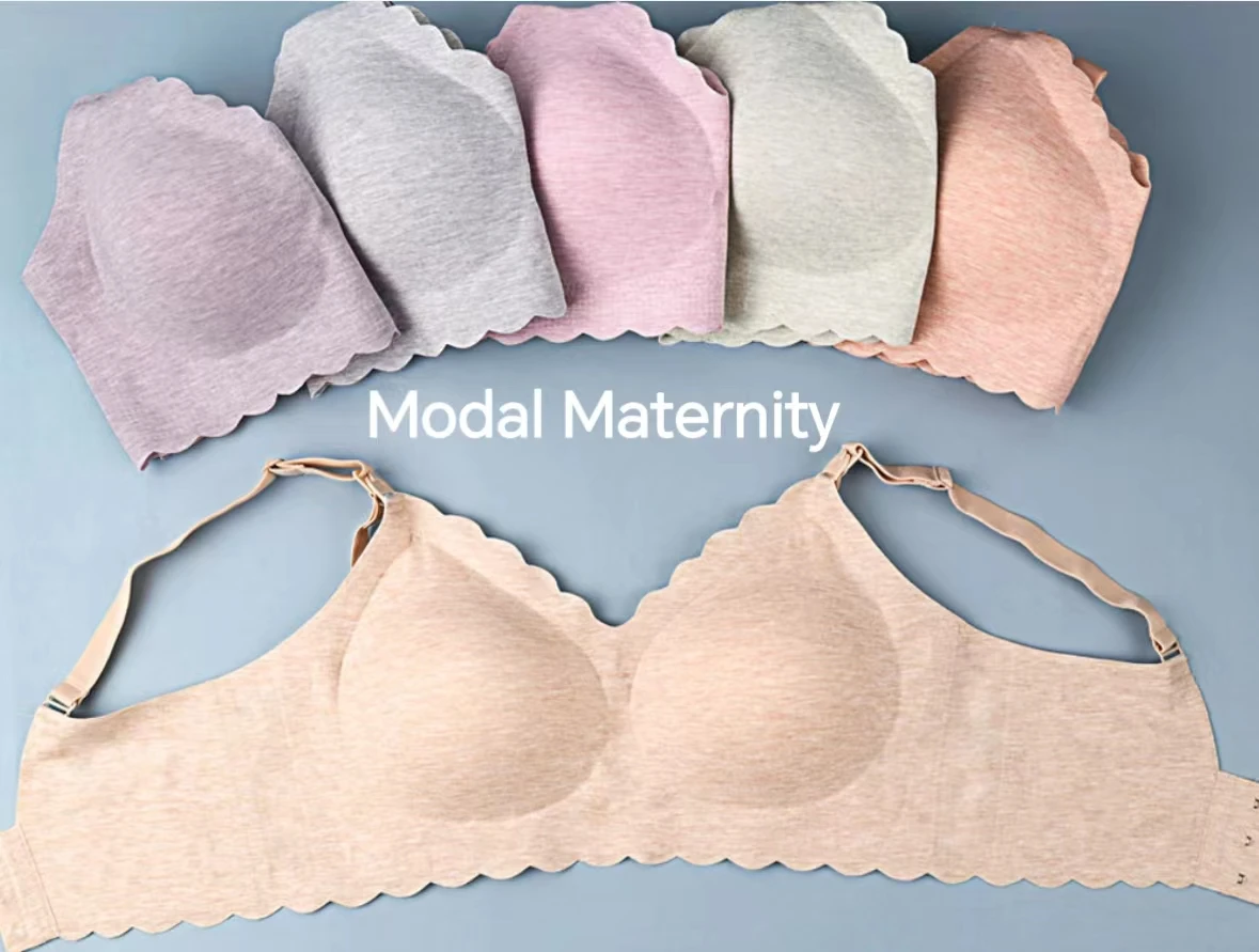 New Modal Maternity Seamless Nursing Bra for Breastfeeding