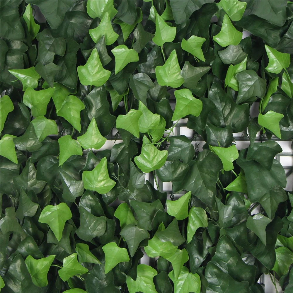 Garden outdoor Grade B fireproof artificial greenery fence for decor