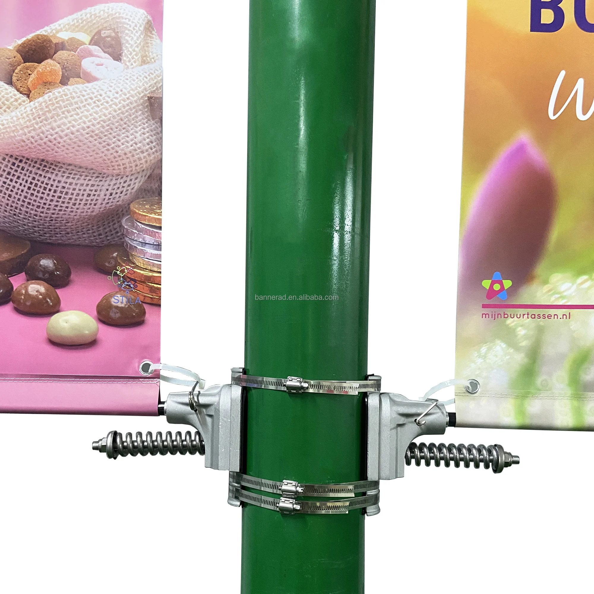 street pole banner holder