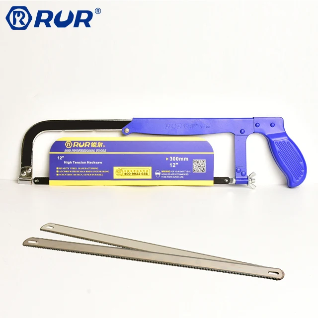 Suitable for Gardeners PVC Pipes Metal Pipes Wood Saws 12 inch steel hacksaw frame