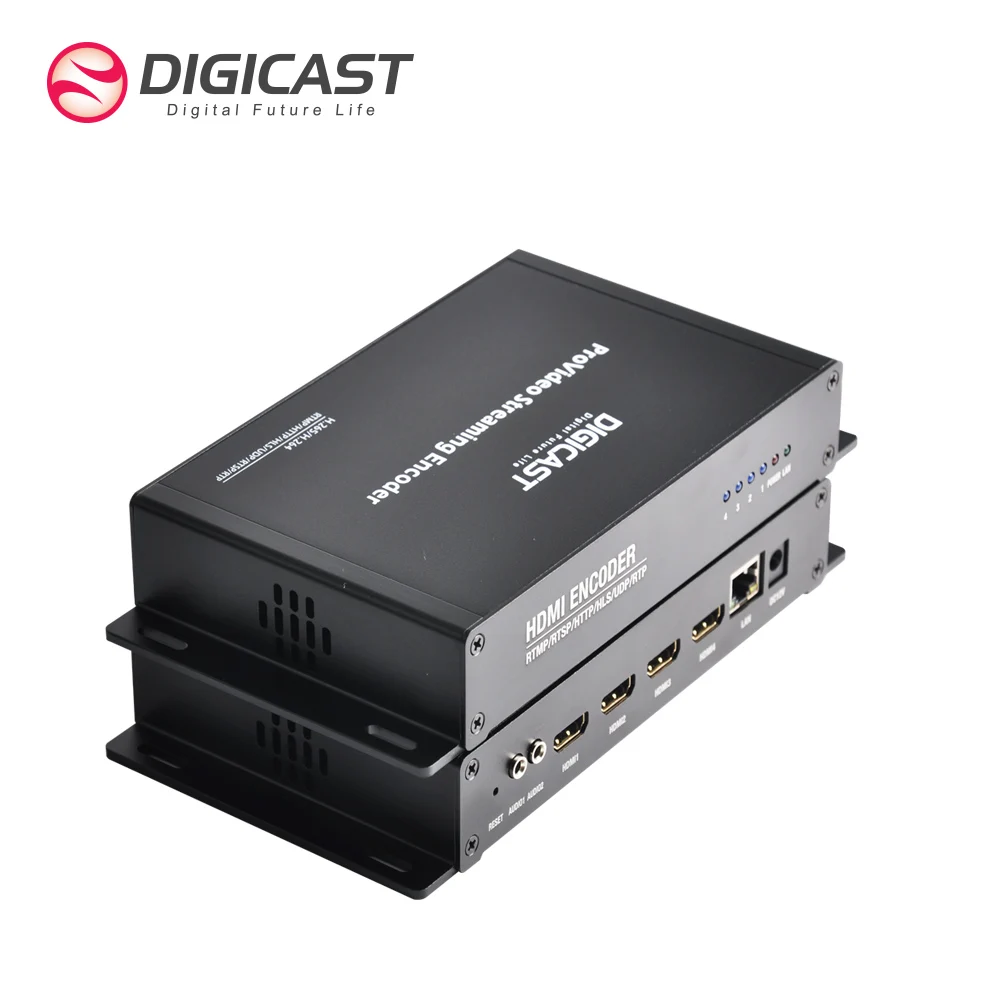 Новый продукт 4 канала HD 1080P H.264 видео IP IPTV кодировщик с UDP RTSP HLS выход для потоковой передачи