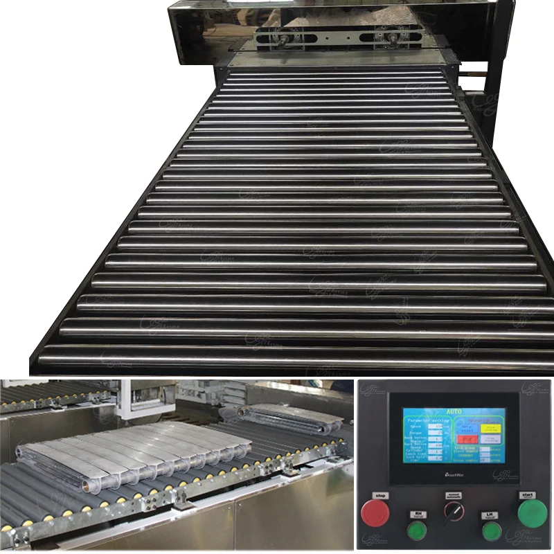 Semi-automatic PLC control die casting radiator manufacturing Left main spindle motor 1.8 kw special radiator assembly machine