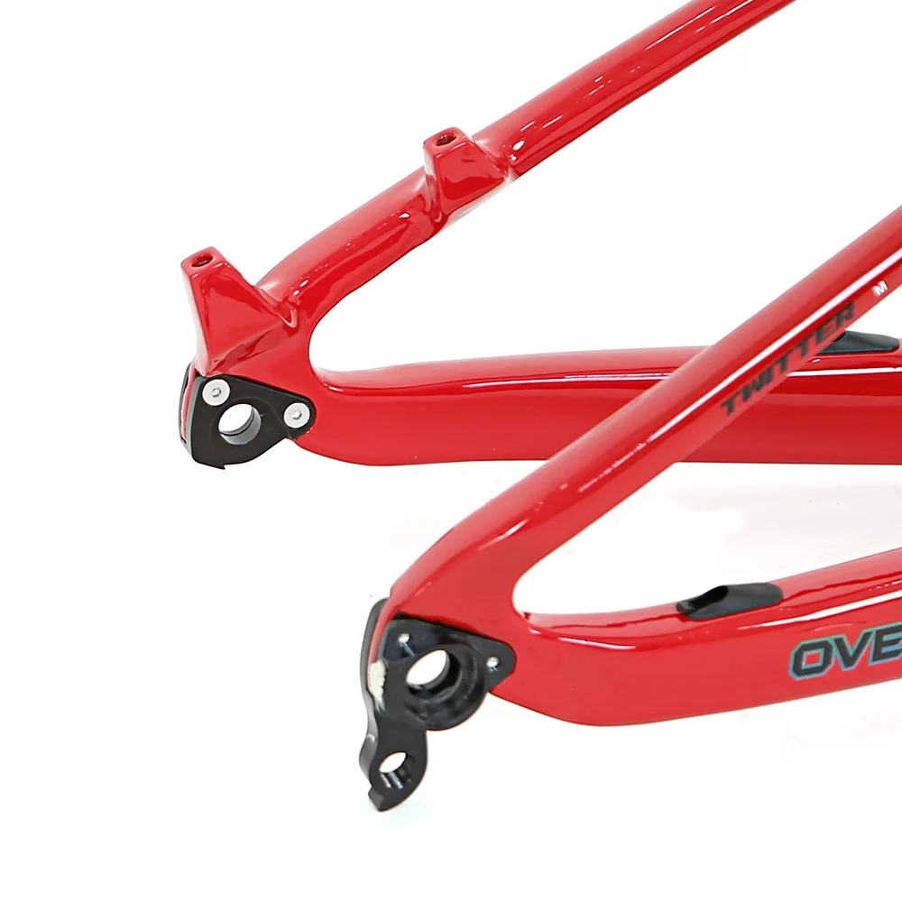
Twitter bike frame full suspension carbon fiber mountain bike frame suspension 27.5 29 inch XC-Lever Inner-Cables 