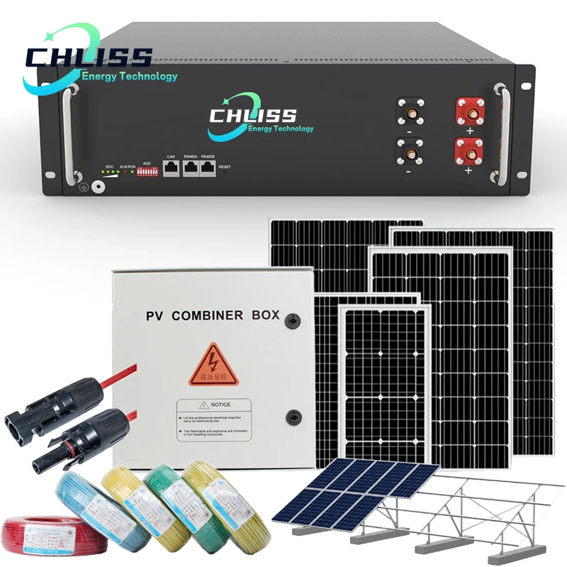 rack-mounted energy storage server backup battery system unit