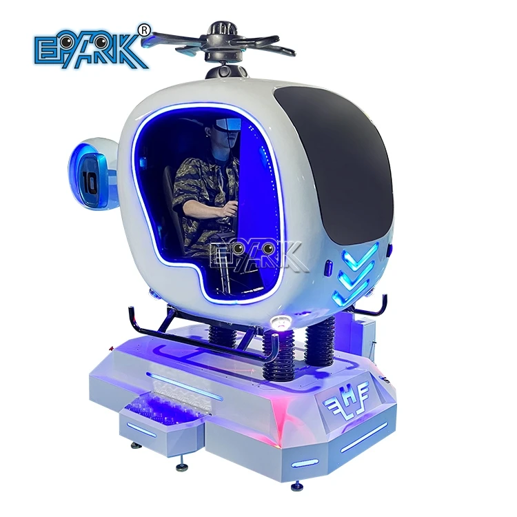 Vr Flight Helicopter Simulator 9d Vr Plane With 360 Degree Free Vision For Children/Kids Play Game