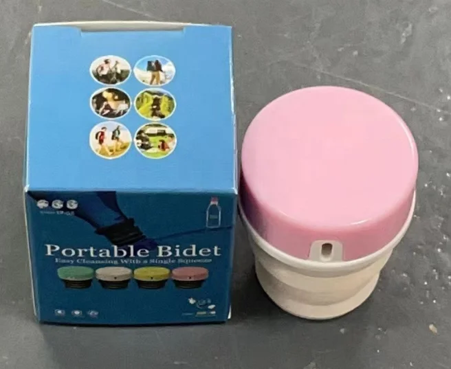 Portable Travel Bidet Sprayer Nozzles with Hand Held ABS Bidet Accessory for Personal Care