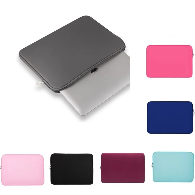 Custom Neoprene Laptop Sleeve Case Multiple Sizes Multiple Color Portable Tablet Laptop Bags Covers Durable Laptop Sleeve
