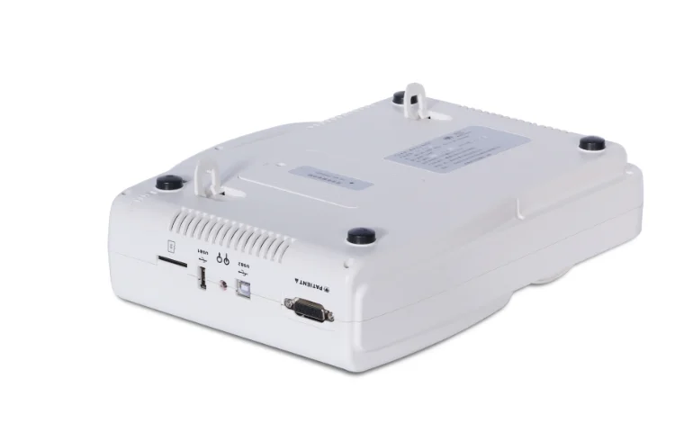 New Design Three Channel ECG Machine with Analyzer Portable 12 Lead ECG Machines with Silicone Keyboard EKG Machines