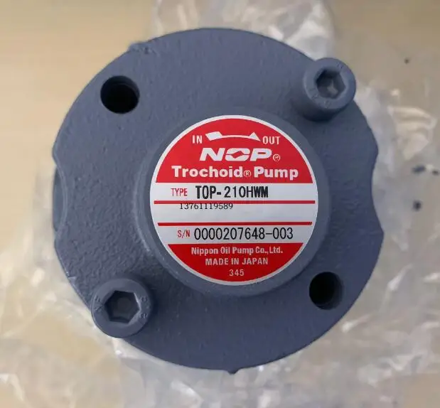 NOP Trochoid Pump TYPE TOP-220HB TOP-216HB TOP-206HB TOP-212HWM TOP-210HWM Gear pump Nippon OiI Pump Co.,Ltd. MADE IN JAPAN