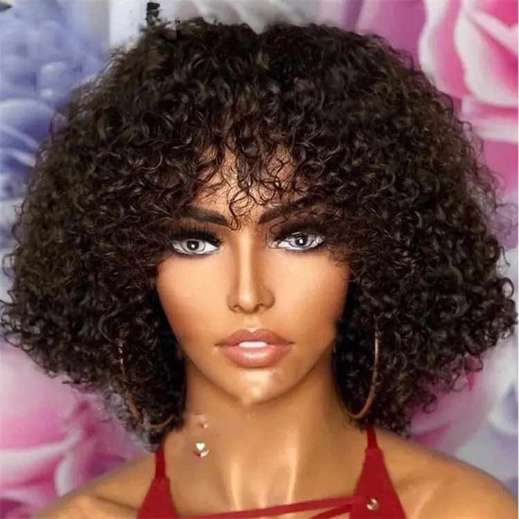 Enhance Your Look with Pixel Curl Human Hair Latest Innovation Wig Nature brazilian human wig hair styles for women