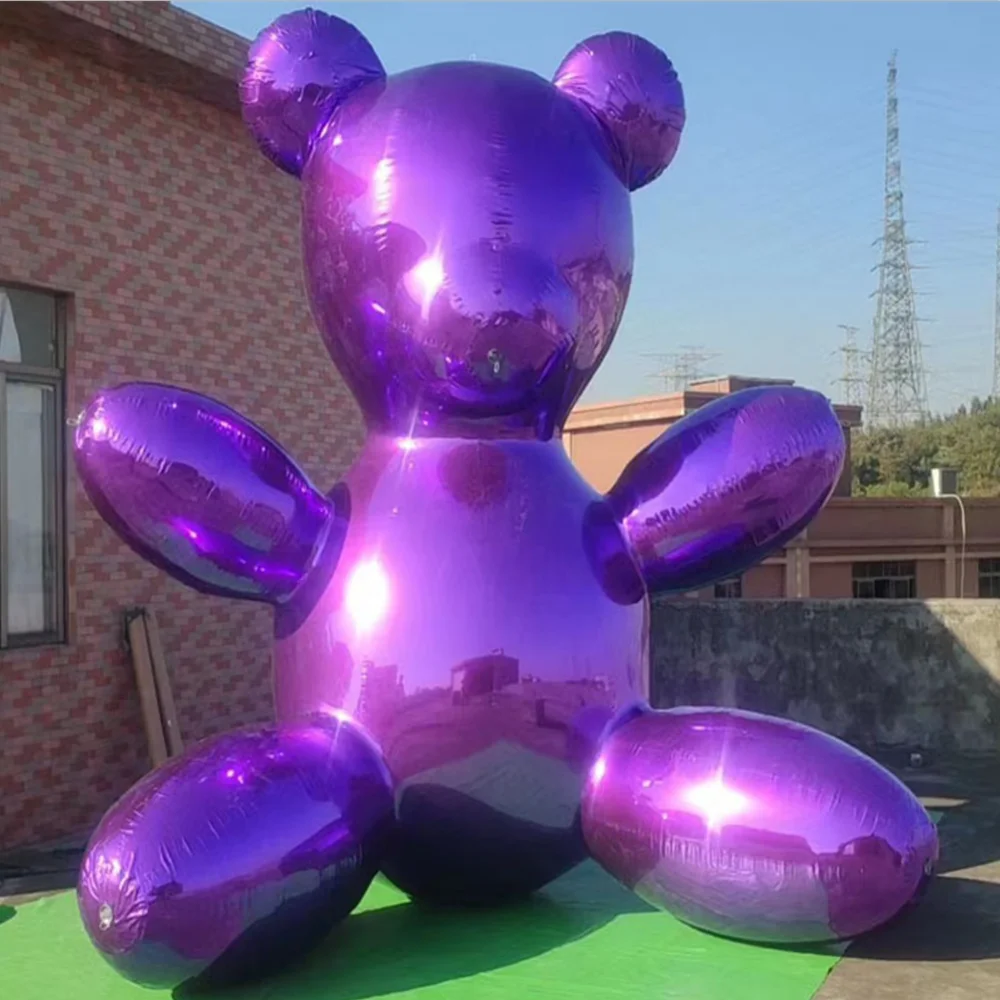 Custom Inflatable Mirror Cartoon Inflatable Rabbit Bunny Bear Jellyfish Shark Duck Model Piggy For Advertising Decoration