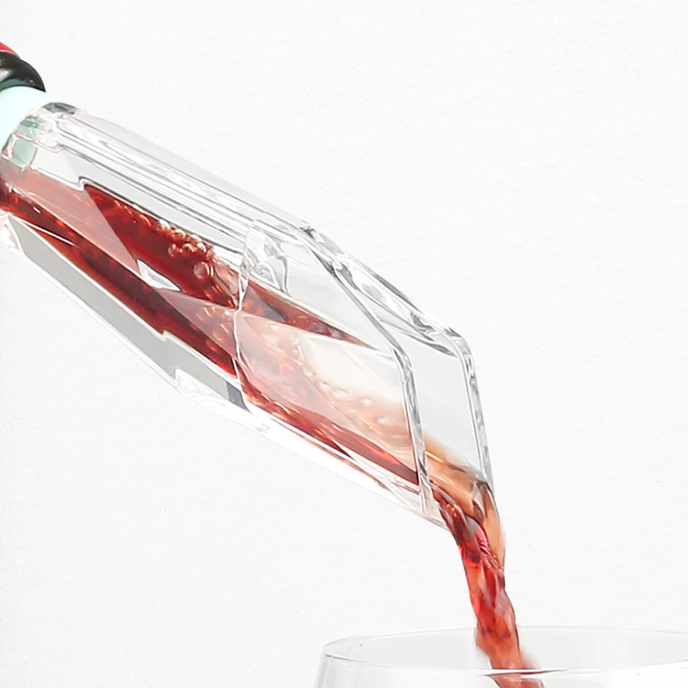 Gift set Stopper Wine Aerator Batteries Electric Wine Opener Set Electric Corkscrew Opener with Foil Cutter Wine Pourer