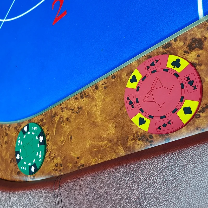Texas poker table Baccarat Silicone coaster On the table parts for casino silica gel