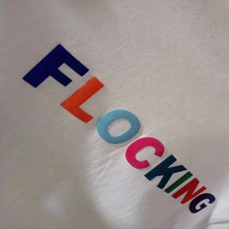 
Flock Heat Transfer Film 50CM * 25M/Roll Best For T-shirt And Jeans Korea Quality Heat Transfer Flock Vinyl 40 Colors For Sale 