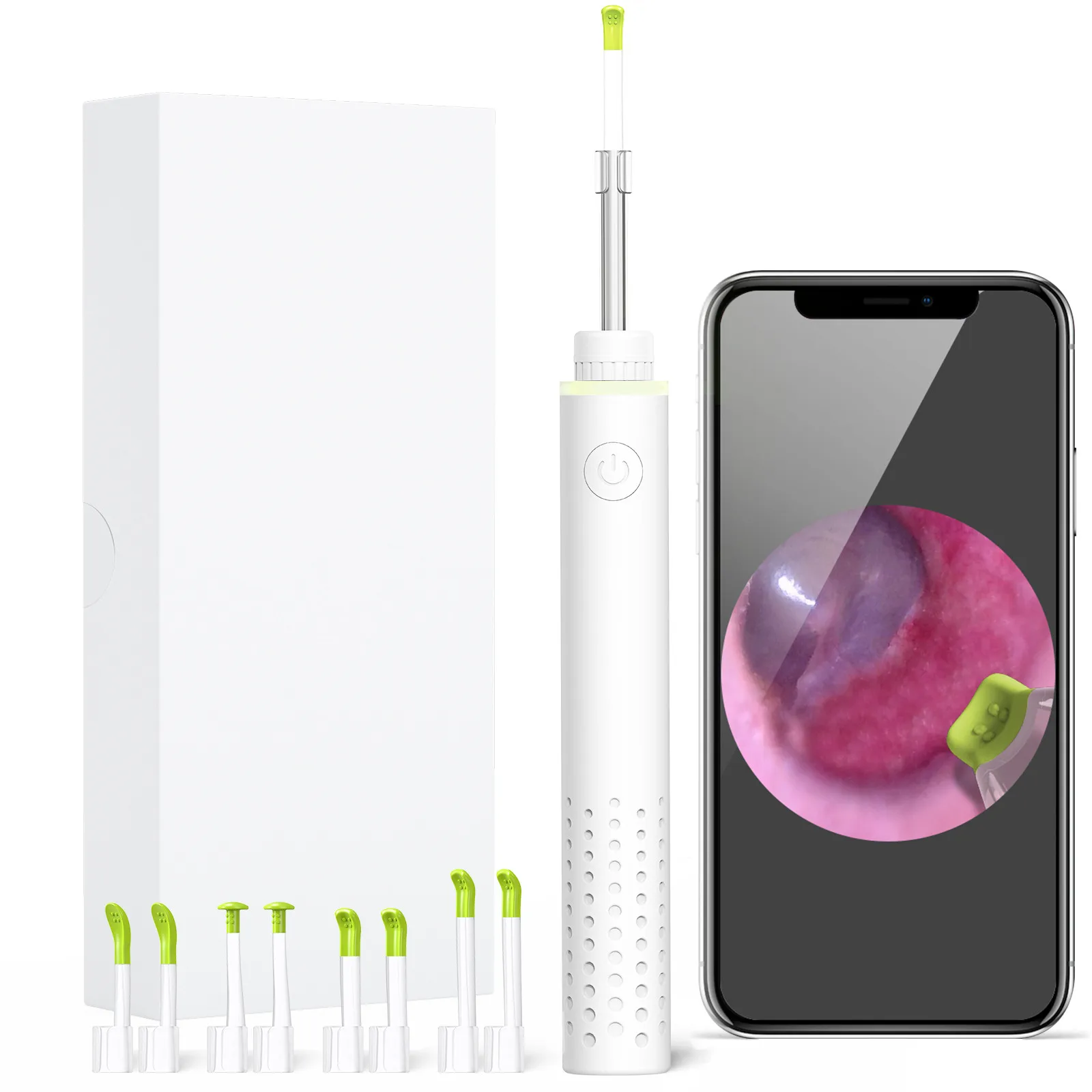 Teslong Ear Cleaner Wax Removal Set Wireless Otoscope Earwax Cleaning Scope Kit Otoscope Camera Ear Wax Remover