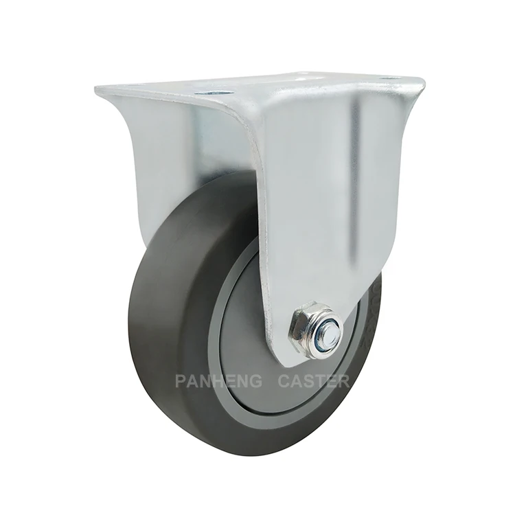 
Wholesale Cheap Price 3/4/5 Inch Trolley Stem TPR Caster Wheel For Dolly 