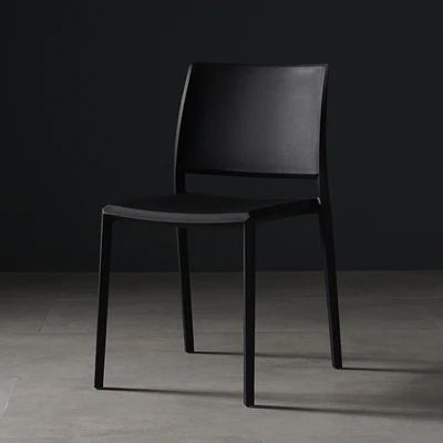 Modern plastic stackable cafe restaurant furniture dining living conference chairs and tables
