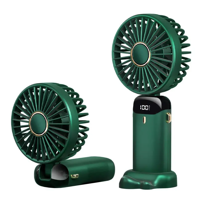 Factory HOT Wholesale Rechargeable Mini Fan Portable Macaron Handheld USB Fan Foldable Clip Hand Fan