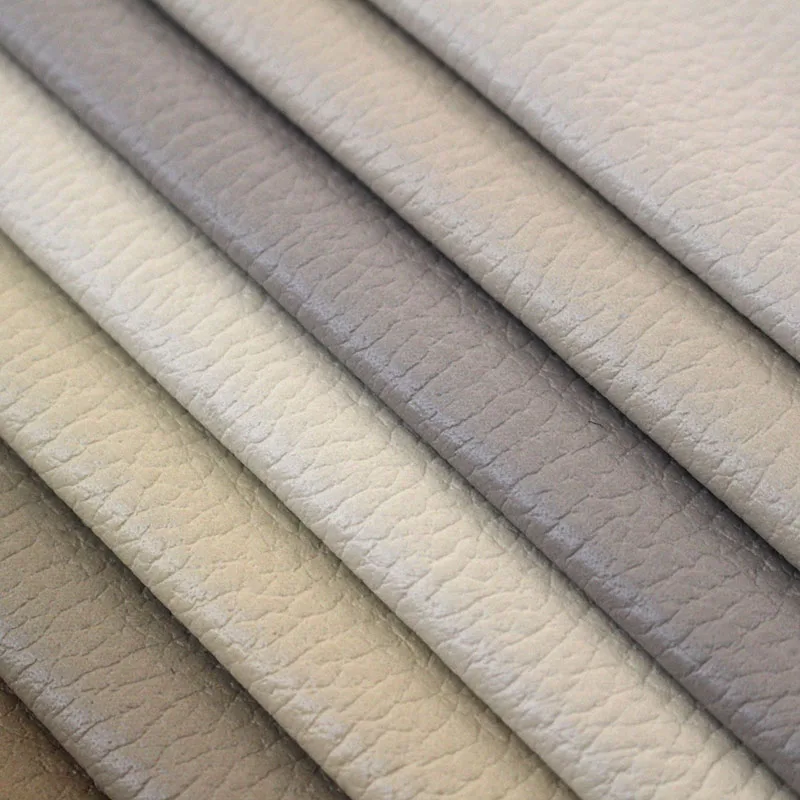 Подгонянная Роскошная обивка Мебельная Ткань Водонепроницаемая искусственная кожа ткань для дивана
