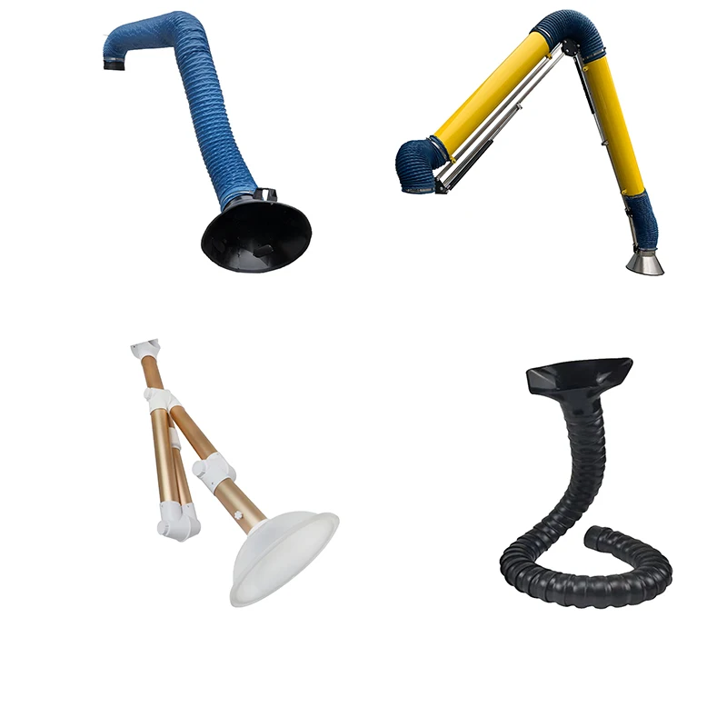 Factory Price Exoskeleton Fume Extraction Arm Smoke Dust Collection Arm Dust And Smoke Suction Arm