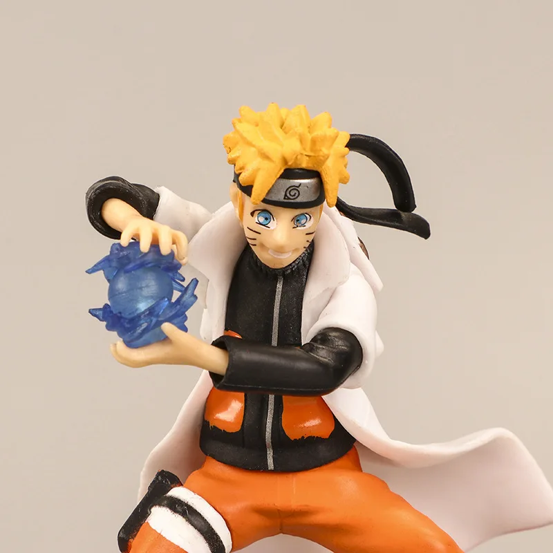 Cartoon Anime Cool 3D Ninja Kakashi Namikaze Minato Doll Design Action Figure Collection Decoration Creative Action Figure Gifts