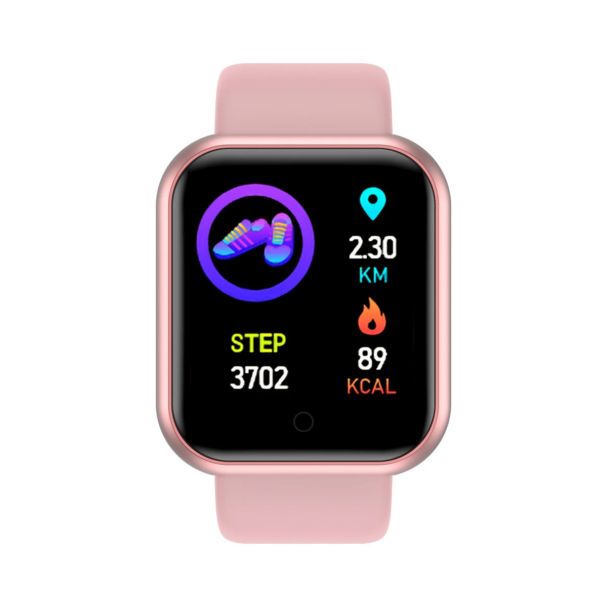 Top Selling Smart Watch i5s pk Y68 D20 1.44 Large Screen Customized Watch Faces Smart Bracelet Blood Oxygen Monitor Wholesale