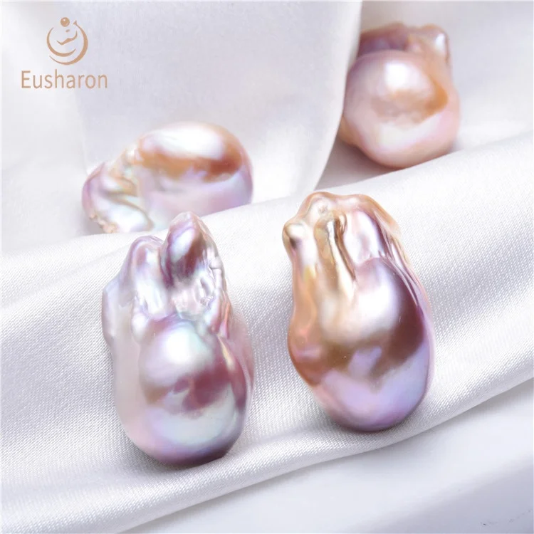 
Farm Directly Supply Dazzling 20-30mm AAA- Big Size Baroque Natural Freshwater Pearl 