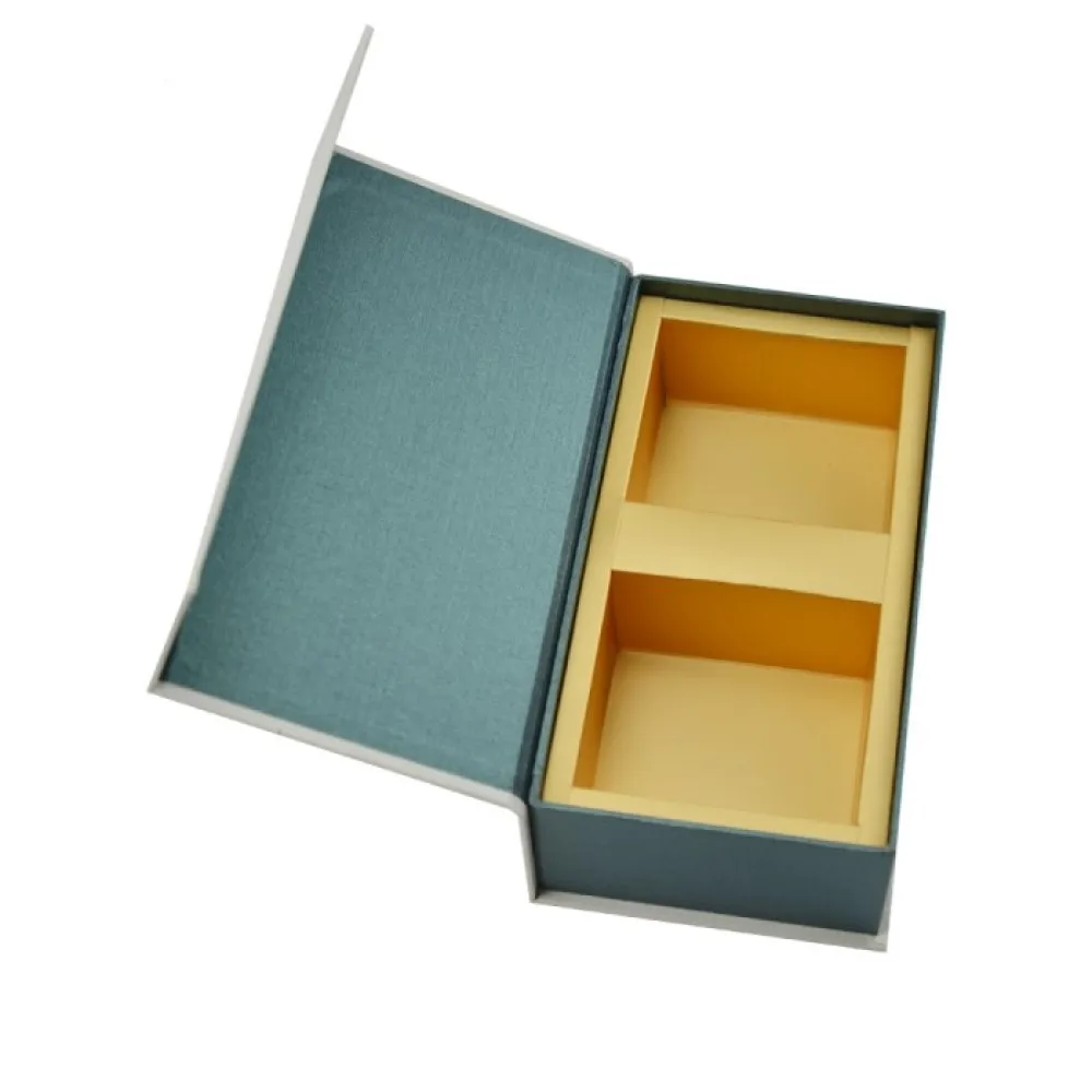 Luxury Square Chipboard Paper Magnetic Closure Gift Box For Custom soap packaging