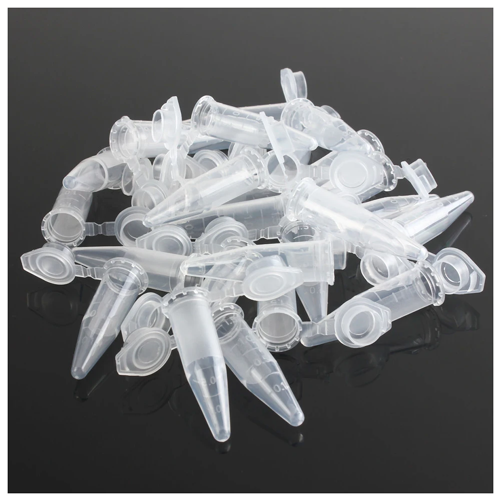 1.5 Ml Laboratory Disposable Leak Proof Plastic Sterile Micro Conical Falcon Centrifuge Tubes With Color Screw Hat