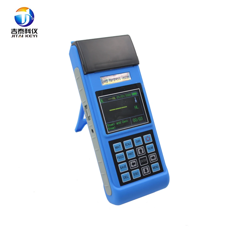  Color screen printer portable Leeb Hardness Tester with cheap