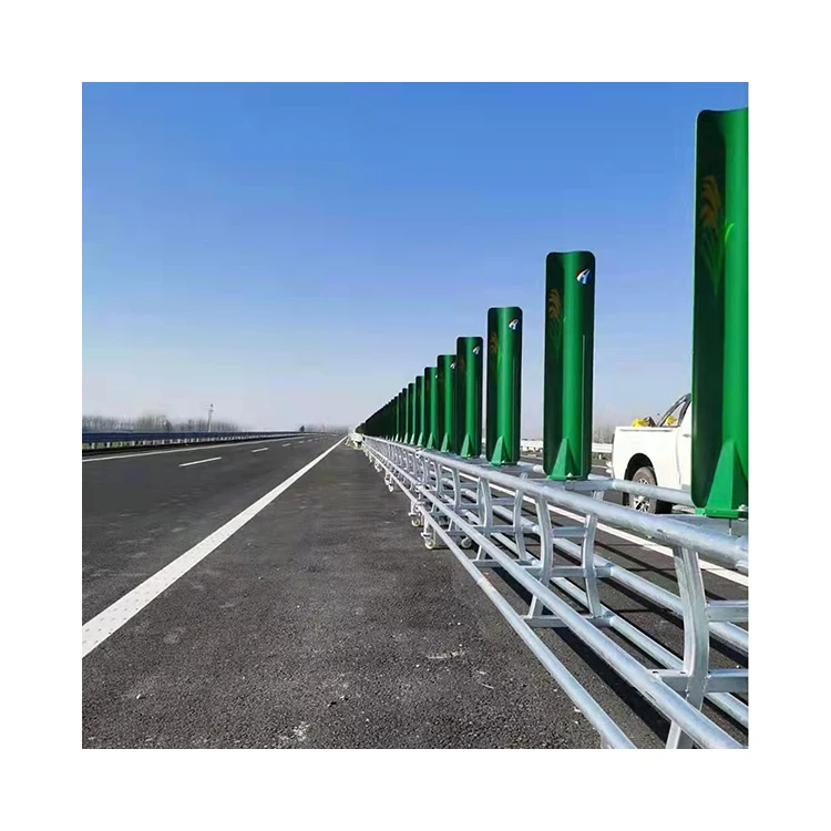 Оборудование для дорожной безопасности металлическое ограждение отражатель дорожный барьер оцинкованная сталь холоднокатаный