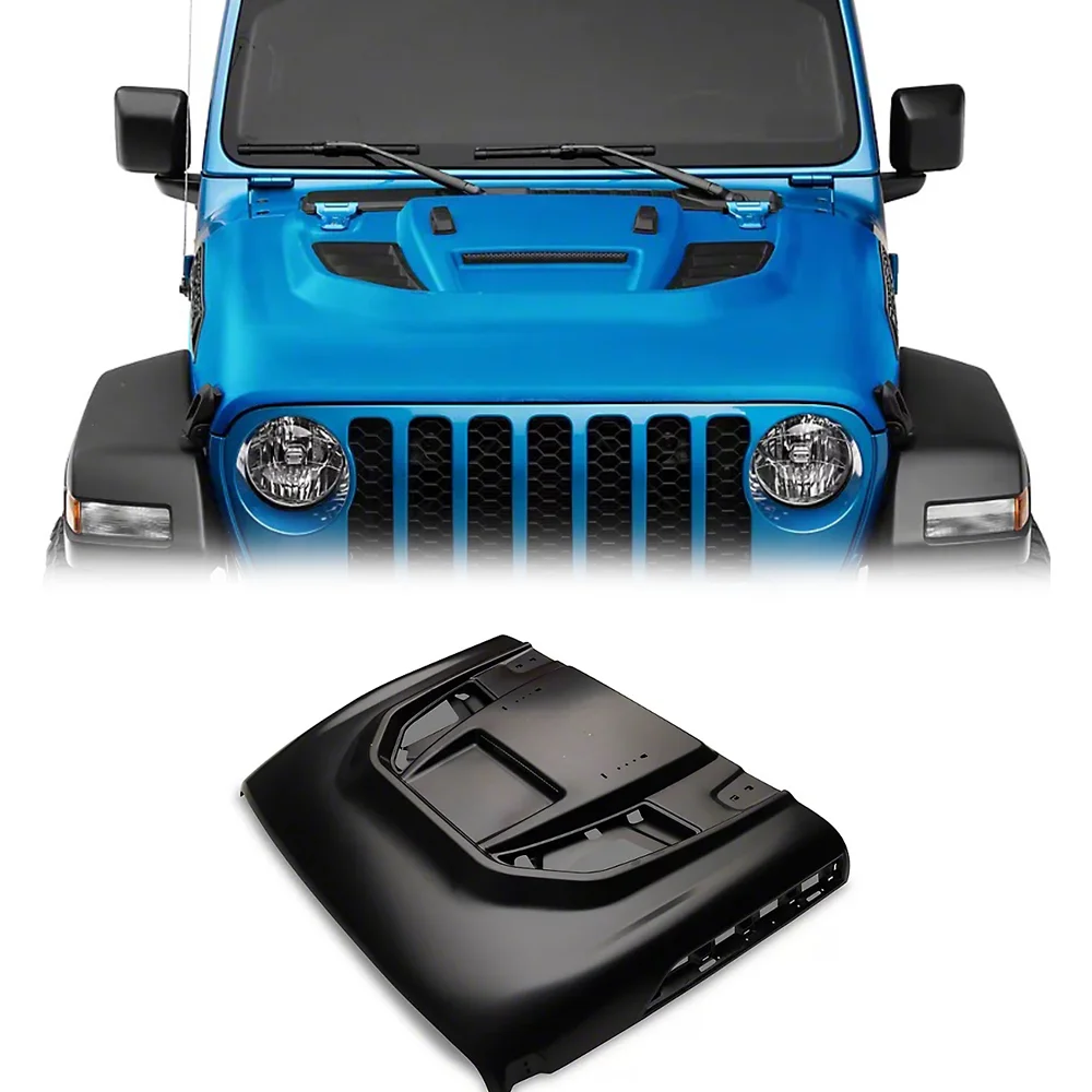 Spedking JL JT 4x4 accessories parts Hood Bonnet for JEEP wrangler Gladiator