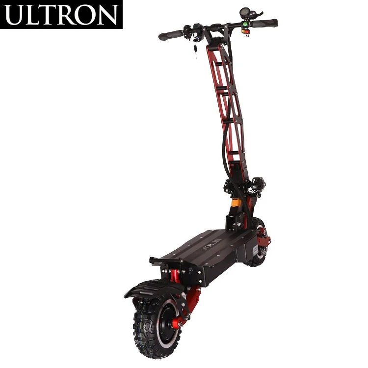 
2020 ULTRON T128 Hot Sales Two Wheel 11 Inch Off-Road 60V 3200W Electric Scooter High Speed For Adults With Dual Motors 